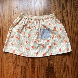 Oak Patterned Skirt Sz 5